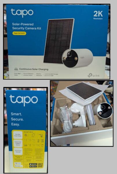 TP-Link Tapo C410 Solar-Powered Camera