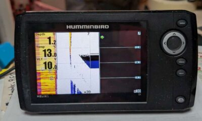 Humminbird Helix 5 DI Fish Finder, used, working.