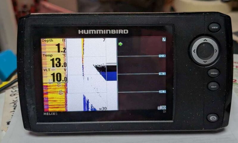 Humminbird Helix 5 DI Fish Finder, used, working.