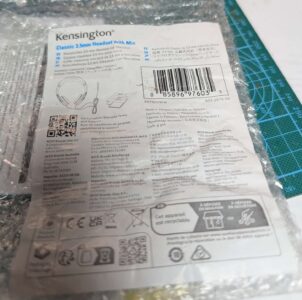 Kensington Classic 3.5mm Headset with Mic, K97603WW