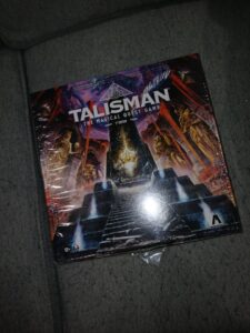 Talisman The Magical Quest Game boardgame, new, damaged box.