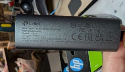 TP-Link USB Type-C to 2.5 Gigabit Ethernet Network Adapter, UE302C