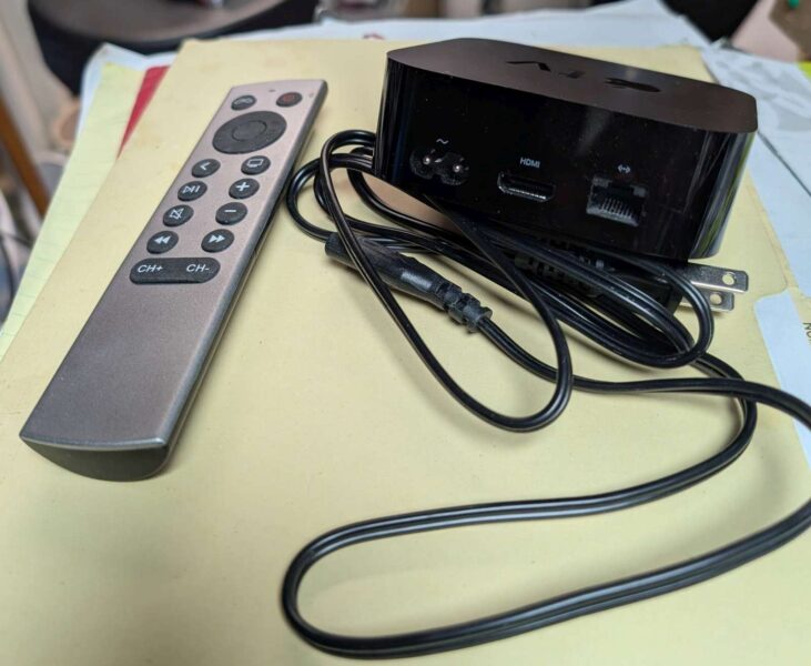 Apple TV 4K 1st Gen, Model A1842, used, working.