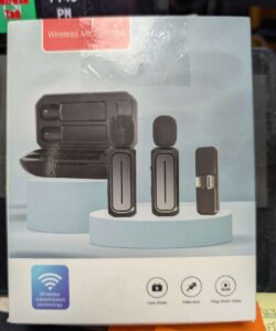 Lavalier Microphones, ECOMXIA WM265, used, working.