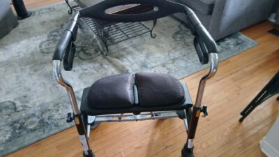 Disability Rollator Walker with Seat, used, working.