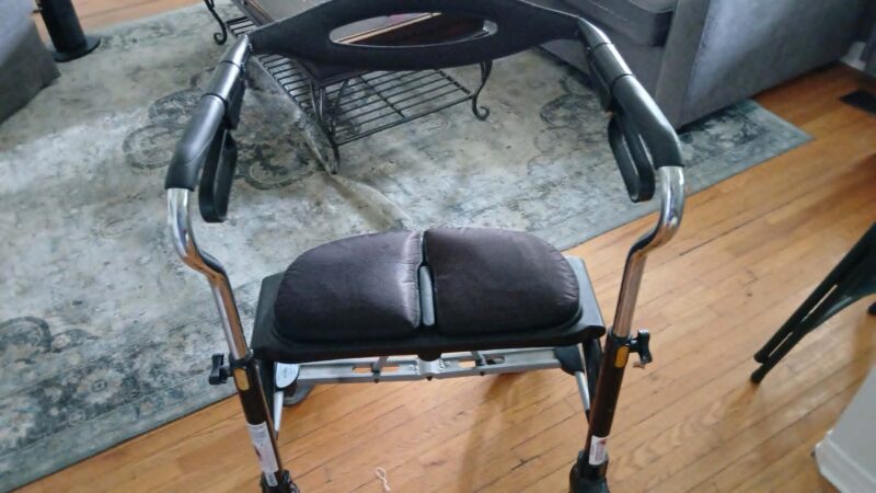 Disability Rollator Walker with Seat, used, working.