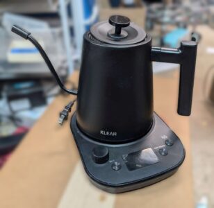 Kleah Gooseneck Kettle, used, works.