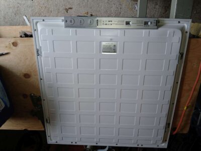 2' x 2' LED Panel, minor damage, works.