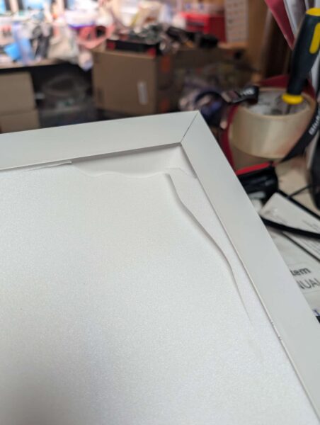2' x 2' LED Panel, minor damage, works #1