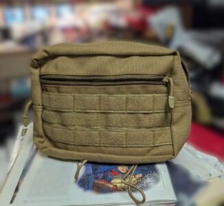 MOLLE Dangler Pouch, Brown, New