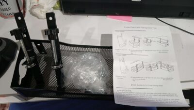 Under Desk Cable Tray