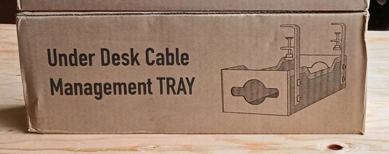 Under Desk Cable Tray
