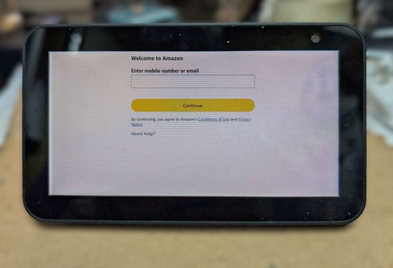 Amazon Alexa Echo Show 5, used, working.