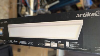 LED Panel Light, 2' x 4', used, working.