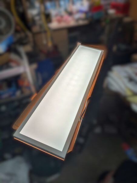 LED Panel Light, 2' x 4', used, working.