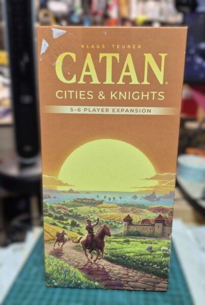 CATAN Cities & Knights 5-6 Player Expansion, open, new